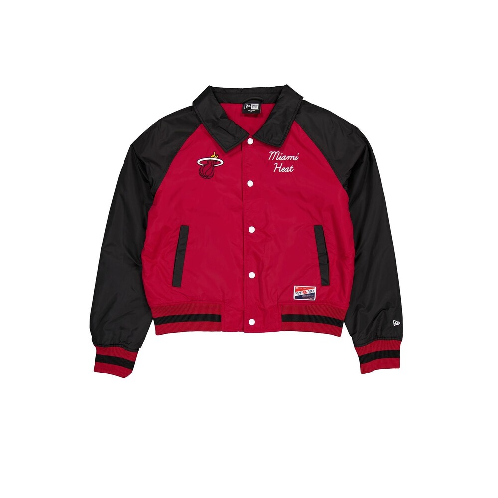 New Era Miami Heat Throwback Women's Jacket - Size XS